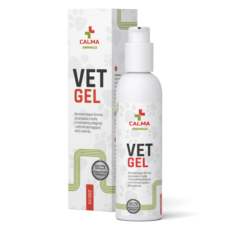 Calma VET GEL 200 ml, packshot