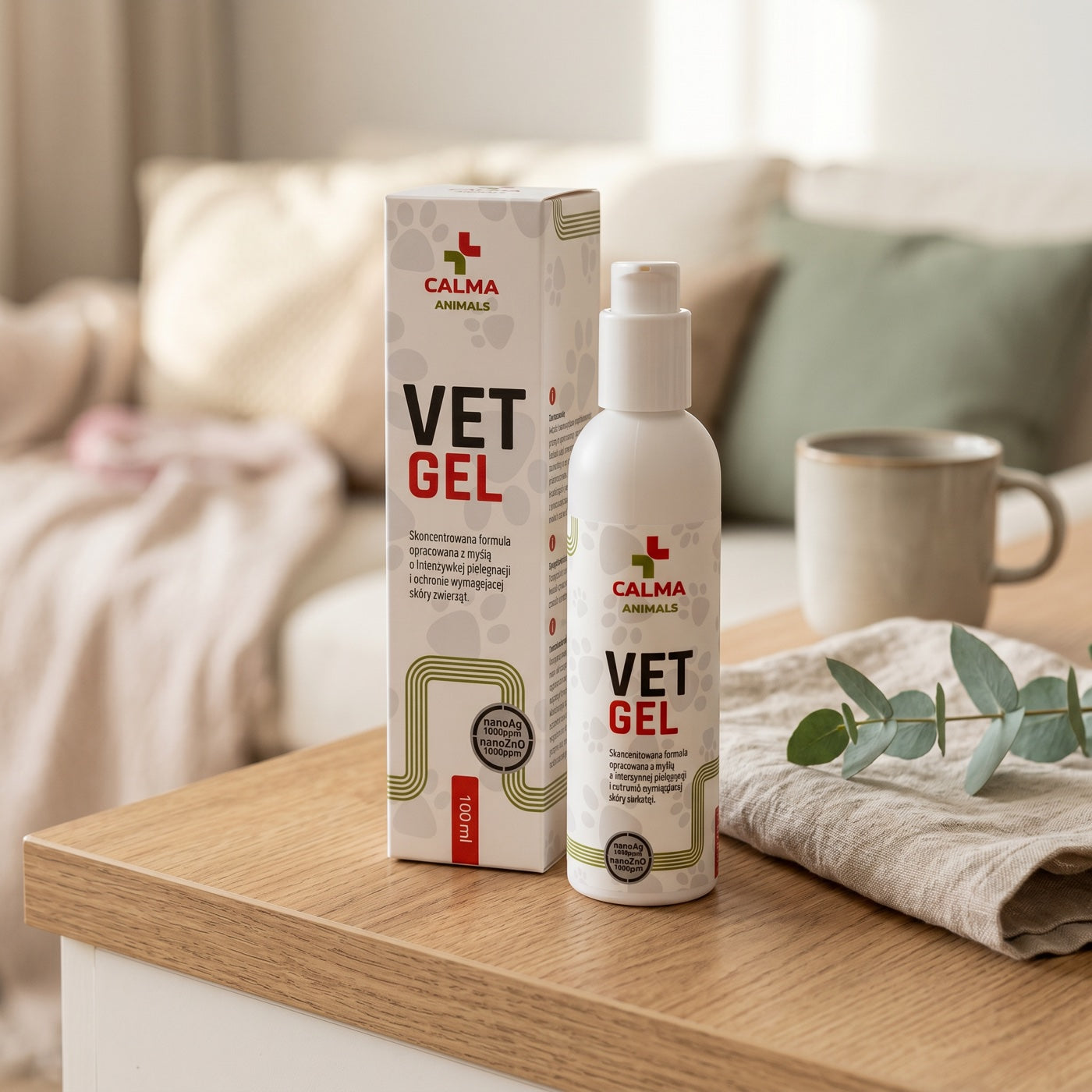 Calma Animals VET GEL - w domu