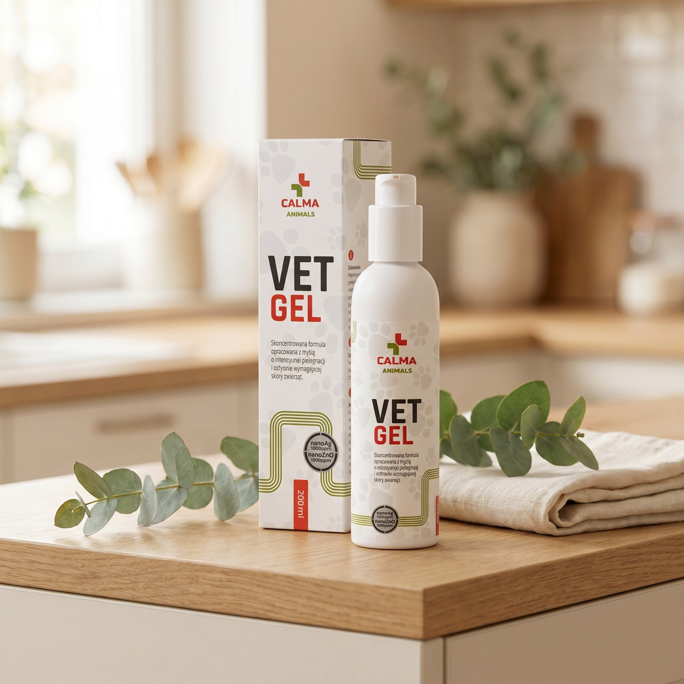 Calma Animals VET GEL - w domu